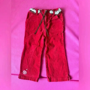 Oshkosh 24 months red pants